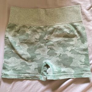 Camo Biker Shorts